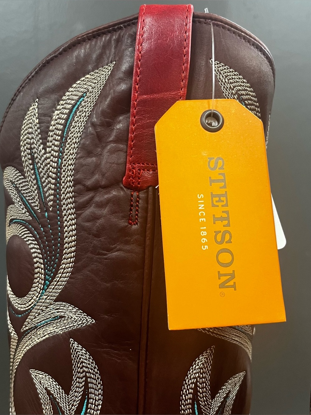 NIB Stetson Women’s Lauren Boots - Picture 7 of 9